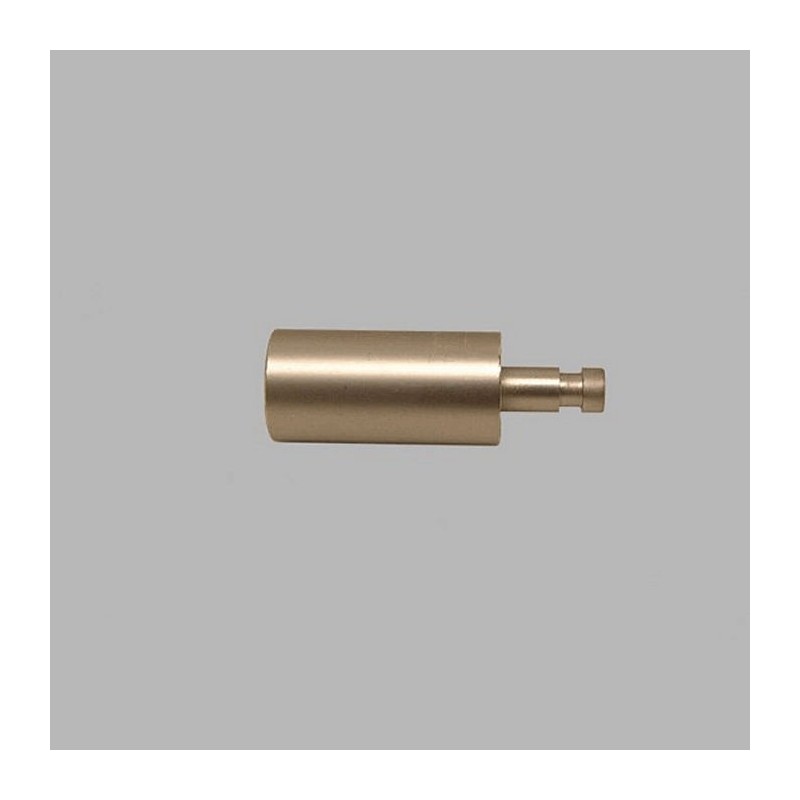 rallonge 40 mm pour support mural ou plafond 16 mm argent 1 pc