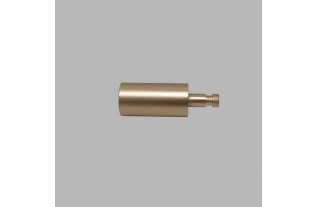 verlengstuk 40 mm plafond of muursteun gordijnroede 16mm zilver