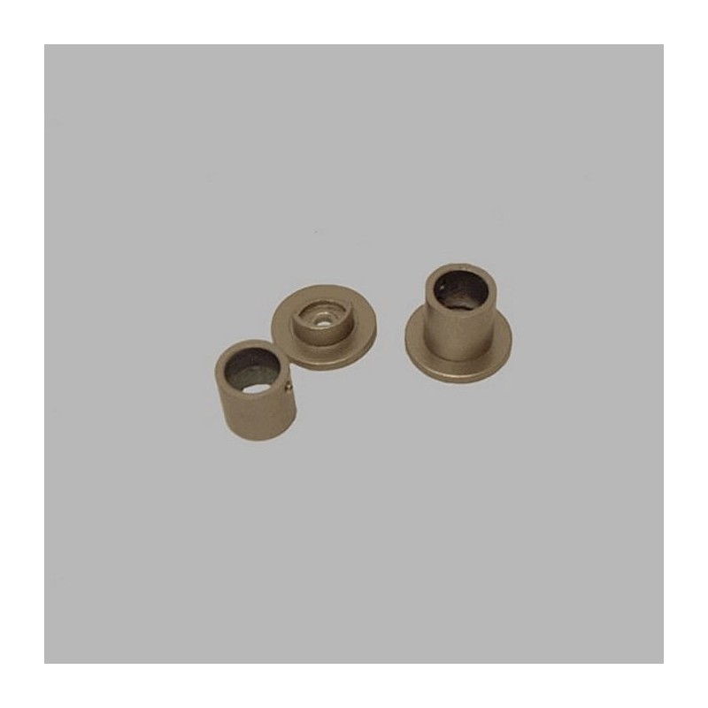 muursteun in de dag gordijnroede 16 mm zilver 2 st muursteun in de dag gordijnroede 16 mm zilver 2 st