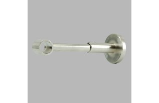 supports ou montage au plafond de tringle argent 7 15 cm