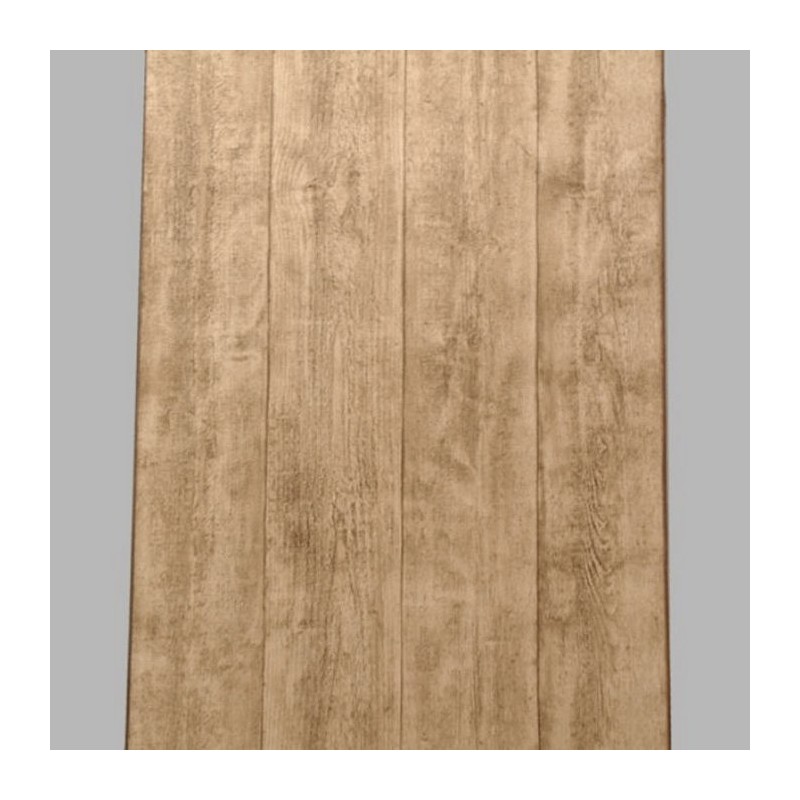 vliesbehang houten planken licht bruin