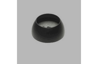 wall mount bracket curtain rods 20 mm color black per 2  piece