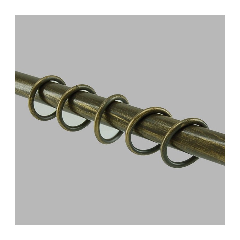 anneaux tringle à rideau 20 mm vieil or 13-14 mm 6 pcs anneaux tringle à rideau 20 mm vieil or 13-14 mm 6 pcs