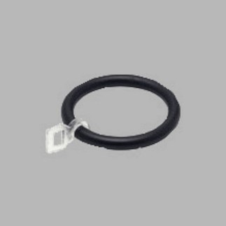anneaux de tringle a rideau 20 mm noir 35 x 40 mm 10 pcs