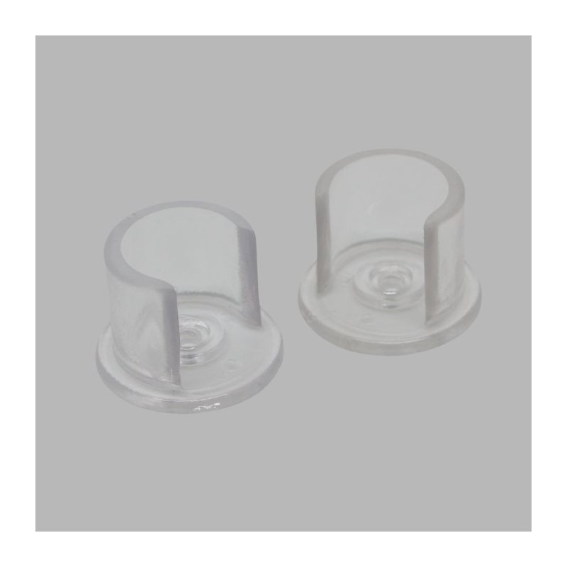 Support pour Tringle de 20 mm - 2 Pièces dans un Sachet Support pour Tringle de 20 mm - 2 Pièces dans un Sachet