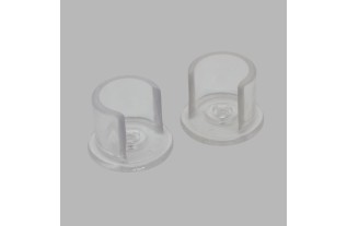 Support pour Tringle de 20 mm - 2 Pièces dans un Sachet