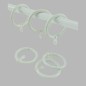 ring curtain rods 20 mm off white size 23 x 45 mm per piece
