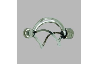 embouts cage tringle à rideau 20 mm couleur vieil argent
