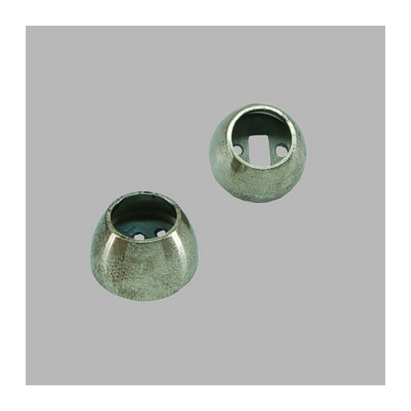 wall mount brackets curtain rods 20 mm old silver