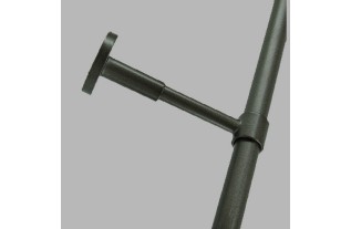 brackets curtain rods 20 mm anthracite length 7-15 cm