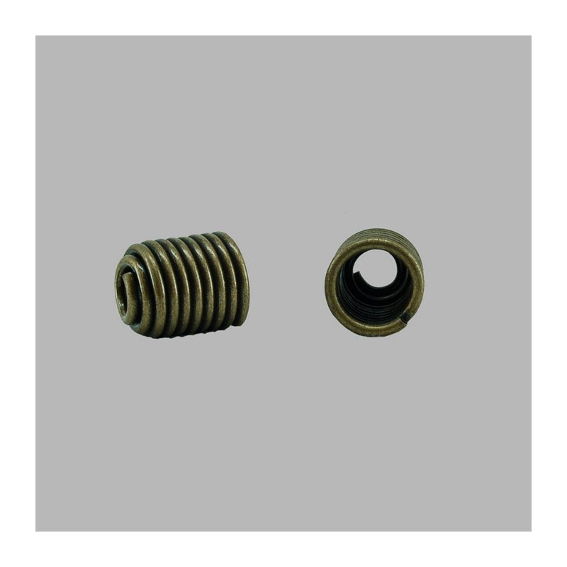 embout ressort tringle à rideau 20 mm antique L 3 cm 2 pcs