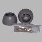 wall mount brackets curtain rods 20 mm color grey