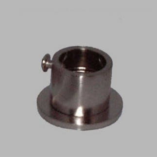 wall mount brackets curtain rods 20 mm color brushed nickel per piece