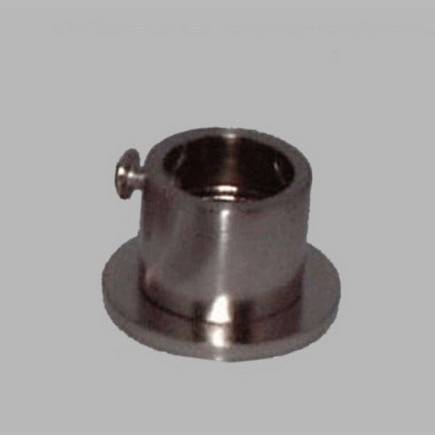 wall mount brackets curtain rods 20 mm color brushed nickel per piece