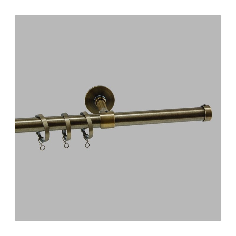 curtain rod 20 mm brass 180 cm long