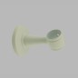 Wall or ceiling brackets elegant curtain rods 20 mm off white per piece