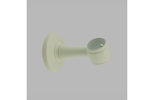 Mur ou plafond support tringle à rideau 20 mm elegant off blanc par pièce