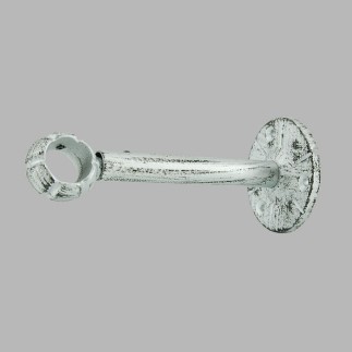 muur plafondsteun lorgnon 20 mm zwart grijs 15-20 cm