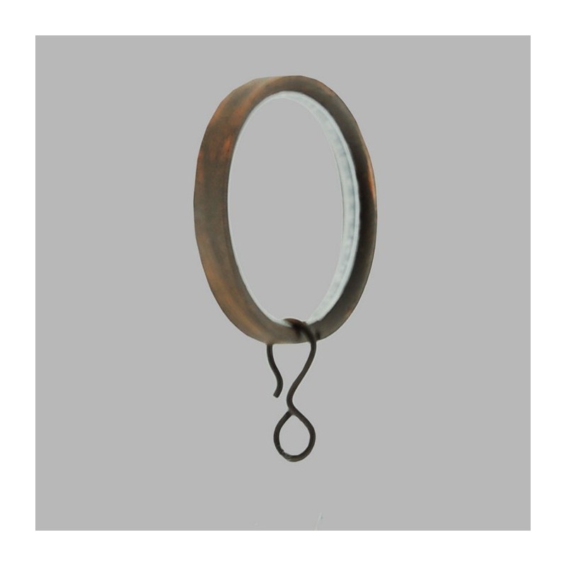 anneaux de tringle à rideau 20 mm romana rouille 10 pcs anneaux de tringle à rideau 20 mm romana rouille 10 pcs