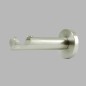 brackets lay-on curtain rod 20 mm color brushed nickel 9 cm