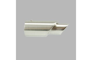 Finials pepper and salt shaker brushed nickel 2-pcs