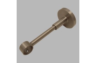 brackets curtain rods 20 mm Stainless steel mat length 12 cm per piece