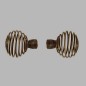 finial spiral ball antique curtain rod 20 mm lengte 9 cm