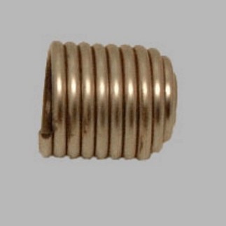 embout ressort tringle à rideau 20 mm couleur nickel brossé 2 pcs