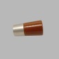 eindknop metaal teak hout gordijnroede 20 mm lengte 60 mm eindknop metaal teak hout gordijnroede 20 mm lengte 60 mm