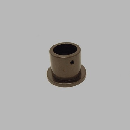 muursteun in de dag gordijnroede 20 mm kleur zwart nikkel 1 stk