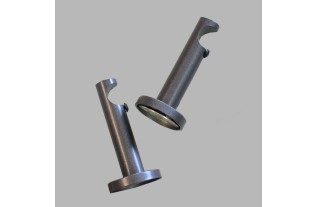 supports de tringle à rideau 20 mm anthracite longueur 9 cm
