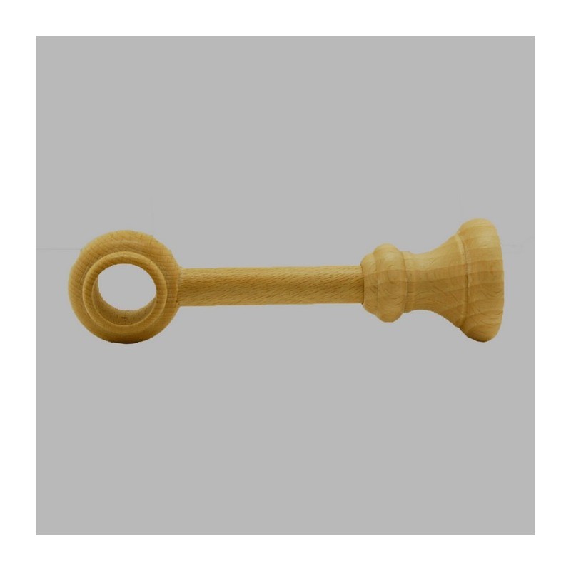 wooden brackets 14 cm long wood naturel rod 20 mm per piece wooden brackets 14 cm long wood naturel rod 20 mm per piece