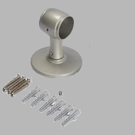 supports muraux et de plafond champagne metal 28 mm longueur 5 cm 1 piece