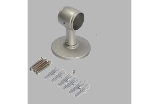 supports muraux et de plafond champagne metal 28 mm longueur 5 cm 1 piece