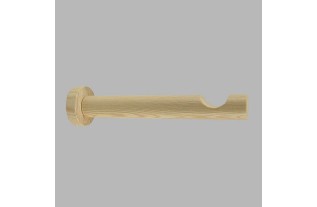 curtain center support white stained wood 18 cm 28 mm