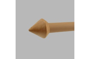 finial mobilia beech wood 28 mm