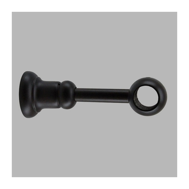 Wall brackets closed Wood Wenge curtain rod 28 mm 1 oiece Wall brackets closed Wood Wenge curtain rod 28 mm 1 oiece