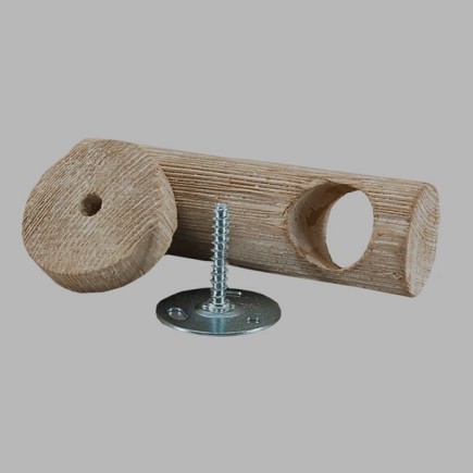 Ceiling Mount bracket Vintage curtain rod 28 mm 2 pcs