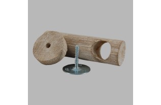 Ceiling Mount bracket Vintage curtain rod 28 mm 2 pcs