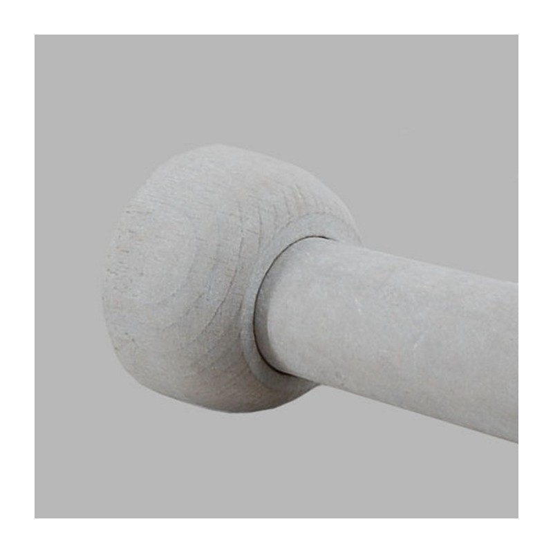 Wall Mount brackets wood color Clay curtain rod 28 mm 2 pcs Wall Mount brackets wood color Clay curtain rod 28 mm 2 pcs