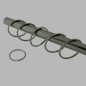 anneaux tringle a rideau 28 mm black nickel 44 x 55 mm 6 pcs