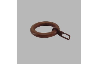 gordijnringen notelaar houten 55 mm 10 stks