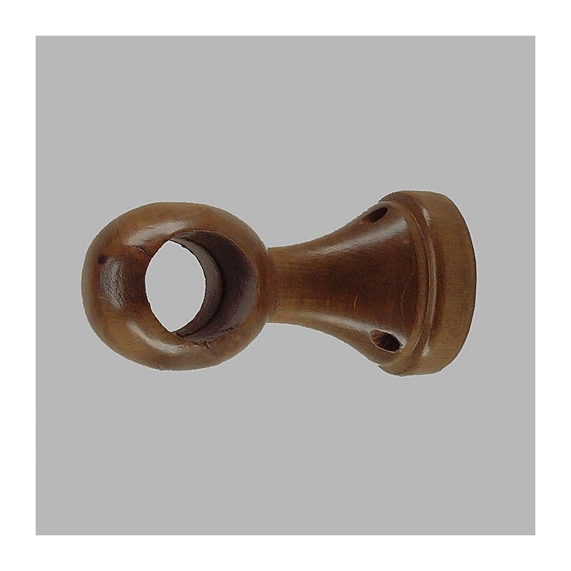 gordijn midden steun eiken hout 10 cm 28 mm