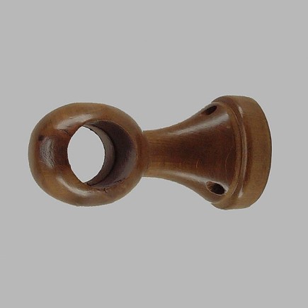 curtain center support oak 10 cm 28 mm