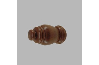 eindknop lugano A eiken hout 28 mm 2 stks