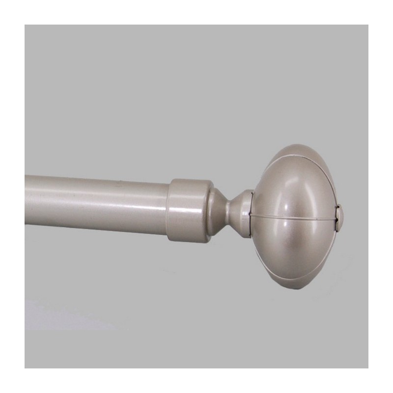 eindknop pompoen gordijnroede 28 mm champagne metaal 2 stuks eindknop pompoen gordijnroede 28 mm champagne metaal 2 stuks