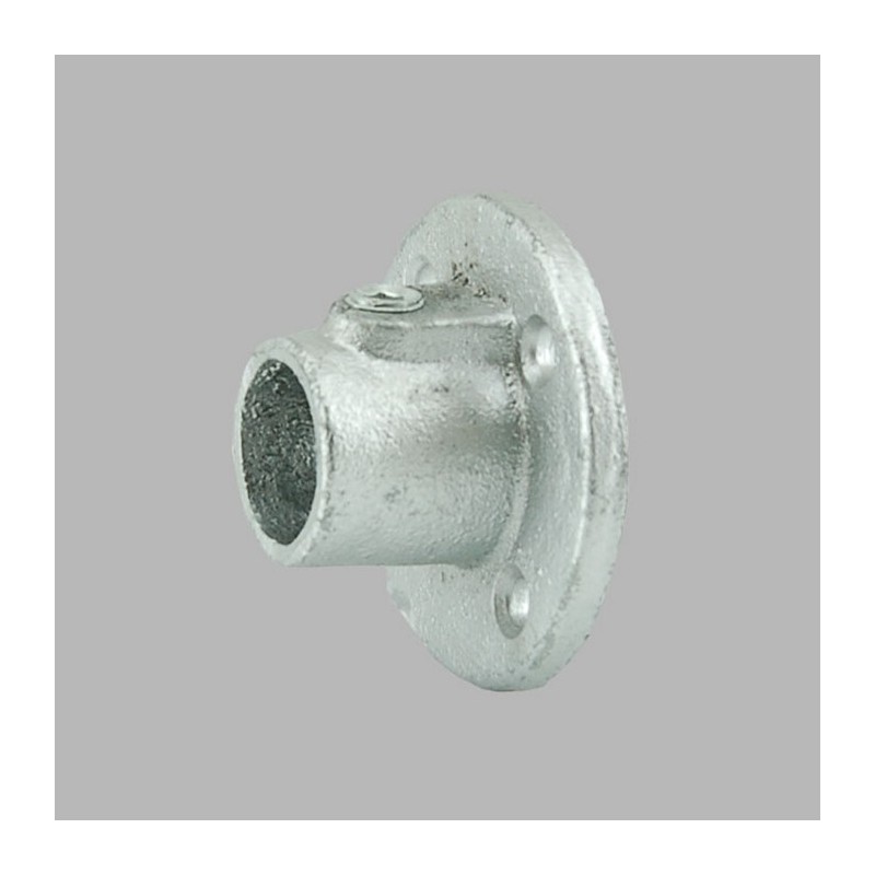 brackets rosette curtain rod 28 mm industrial look per piece