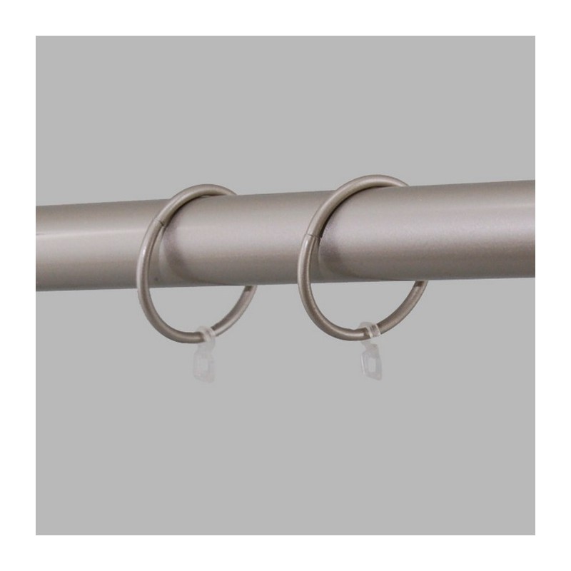 ring gordijnroede 28 mm champagne metaal 44 x 55 mm 6 st