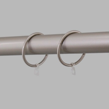 ring gordijnroede 28 mm champagne metaal 44 x 55 mm 6 st