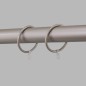 anneaux tringle à rideau 28 mm champagne metal 44 x 55 mm 6 pcs